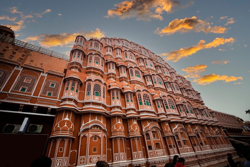 Heritage Sites in India hawa-mahal