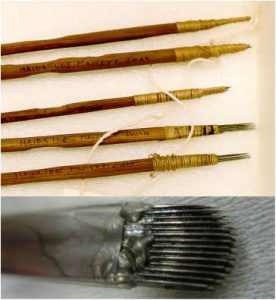 Combs and Tattooing instruments