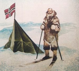 First at the South Pole Amundsen Dec. 14th 1911