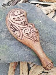 Potu or war club carved from wood