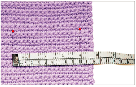 crochet a sample piece