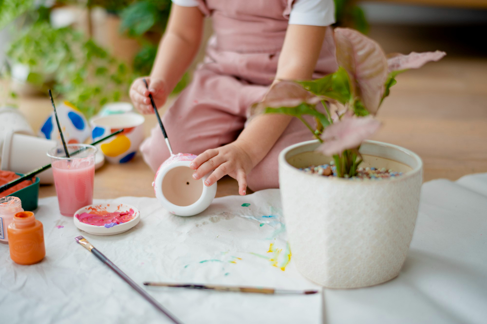 Decorating Pots