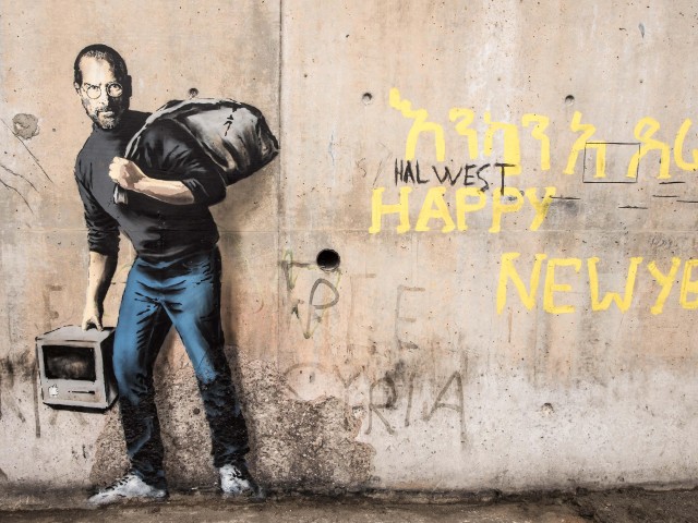 Steve Jobs refugee piece
