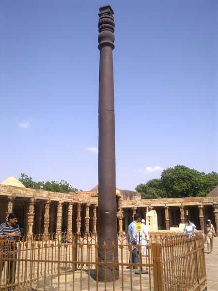 The Iron Pillar of Delhi