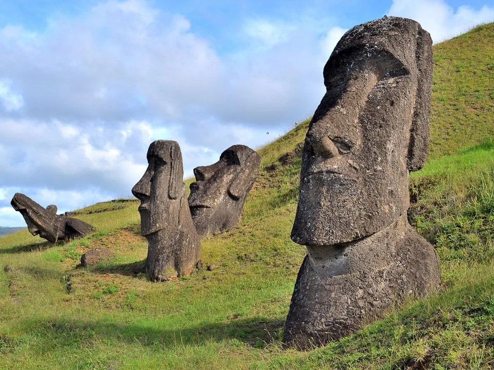 The Moai Statues of Easter Island