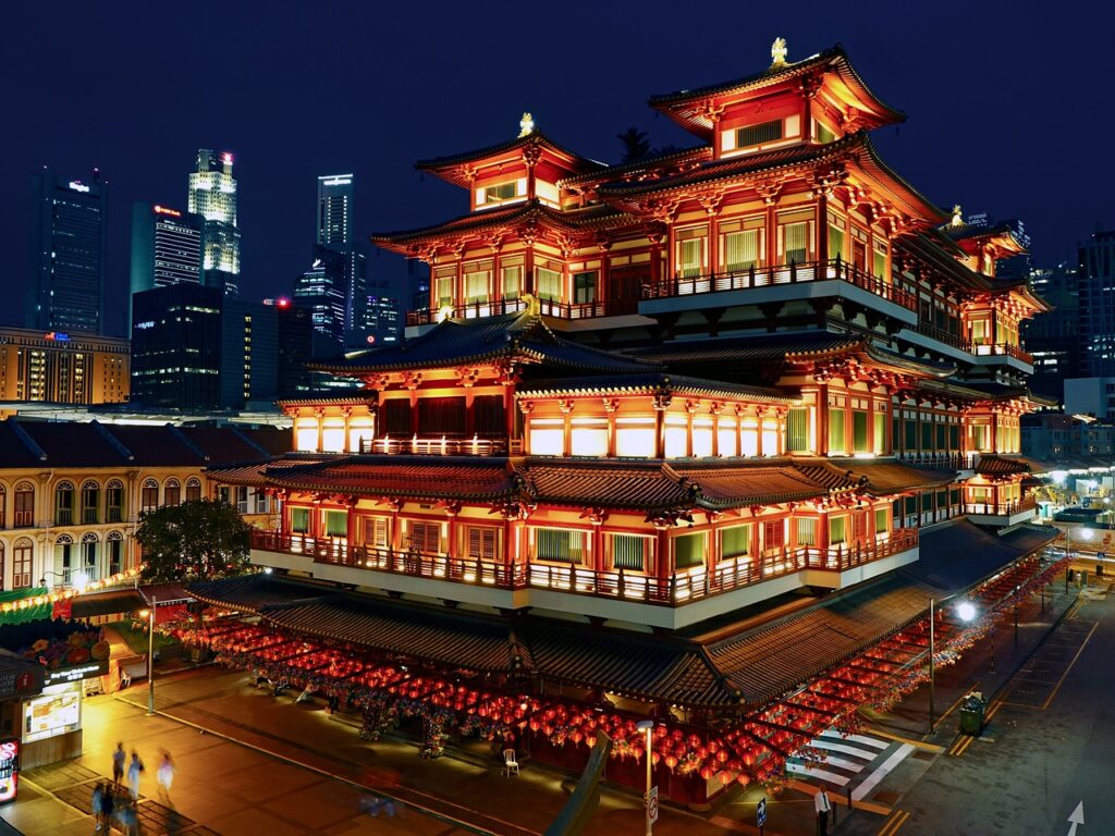 China Town - Buddha Tooth Relic Temple