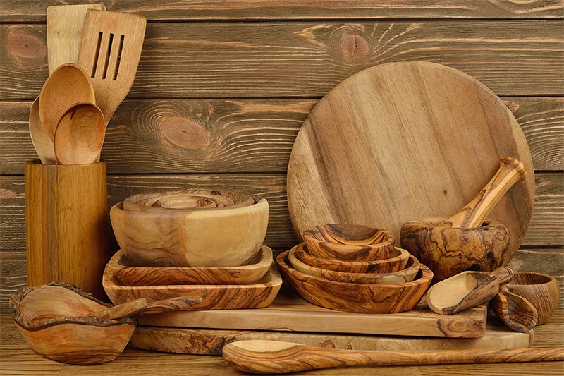 Bamboo Utensils and Kitchenware