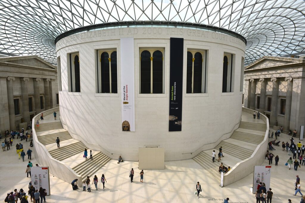 The Great Court at the British Museum, London