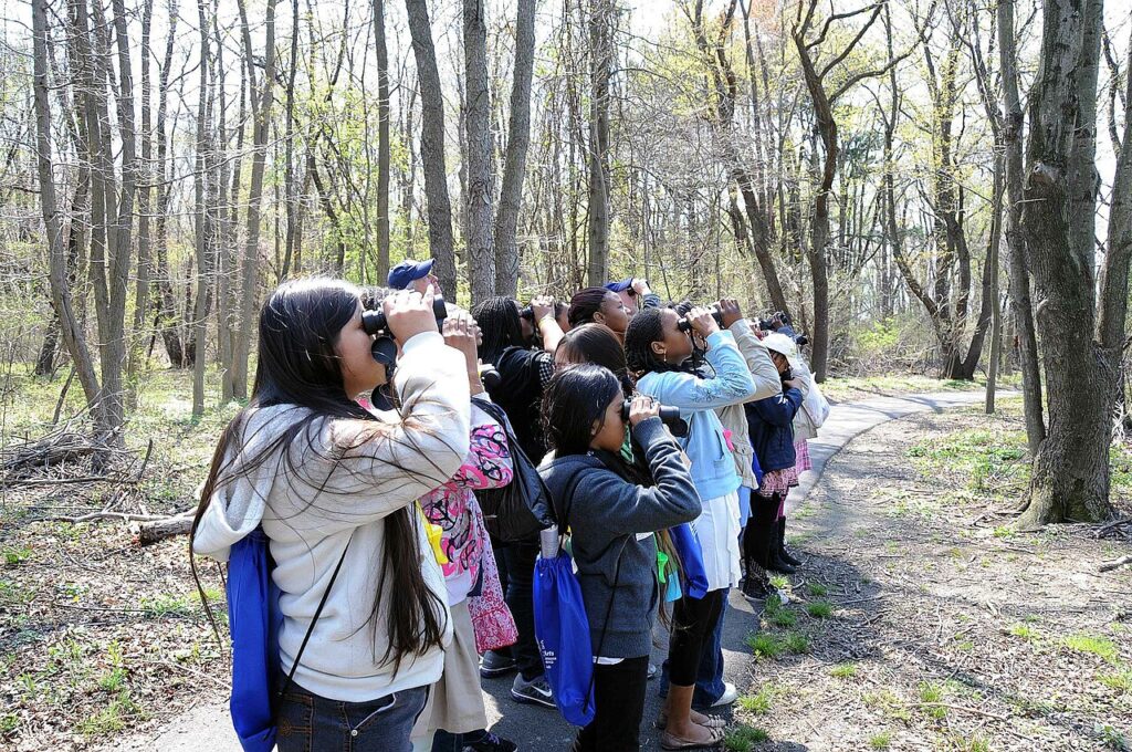 Children_watch_with_binoculars,_birdwatching