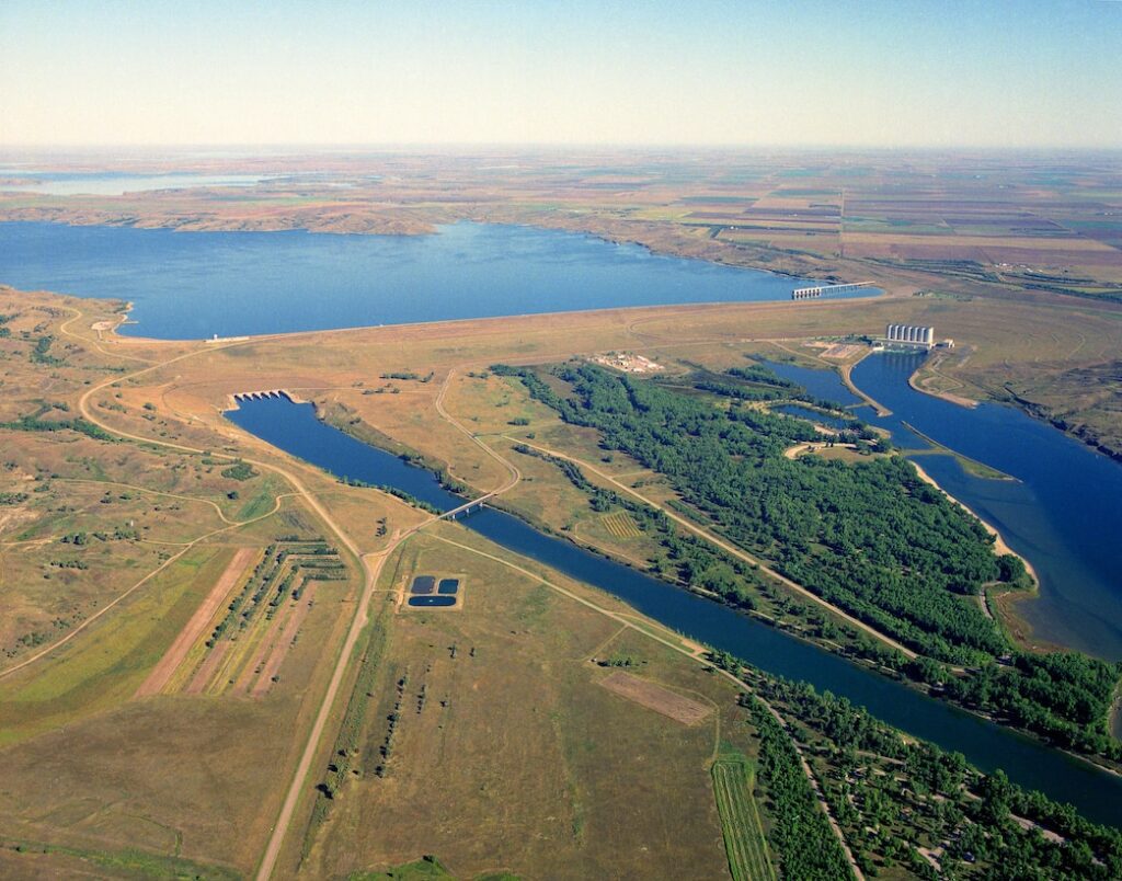 Oahe Dam, USA