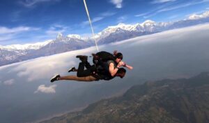 Skydiving in Himalaya