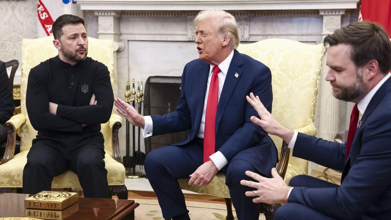 Zelensky, oval office clash