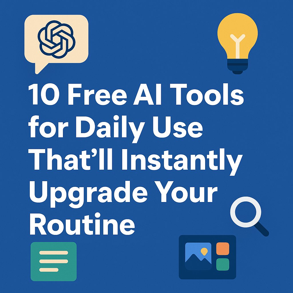 10 Free AI Tools