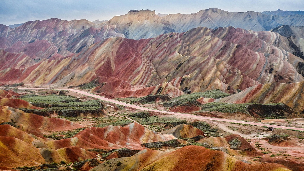 Zhangye Danxia Landform / Unique Places to Visit in China