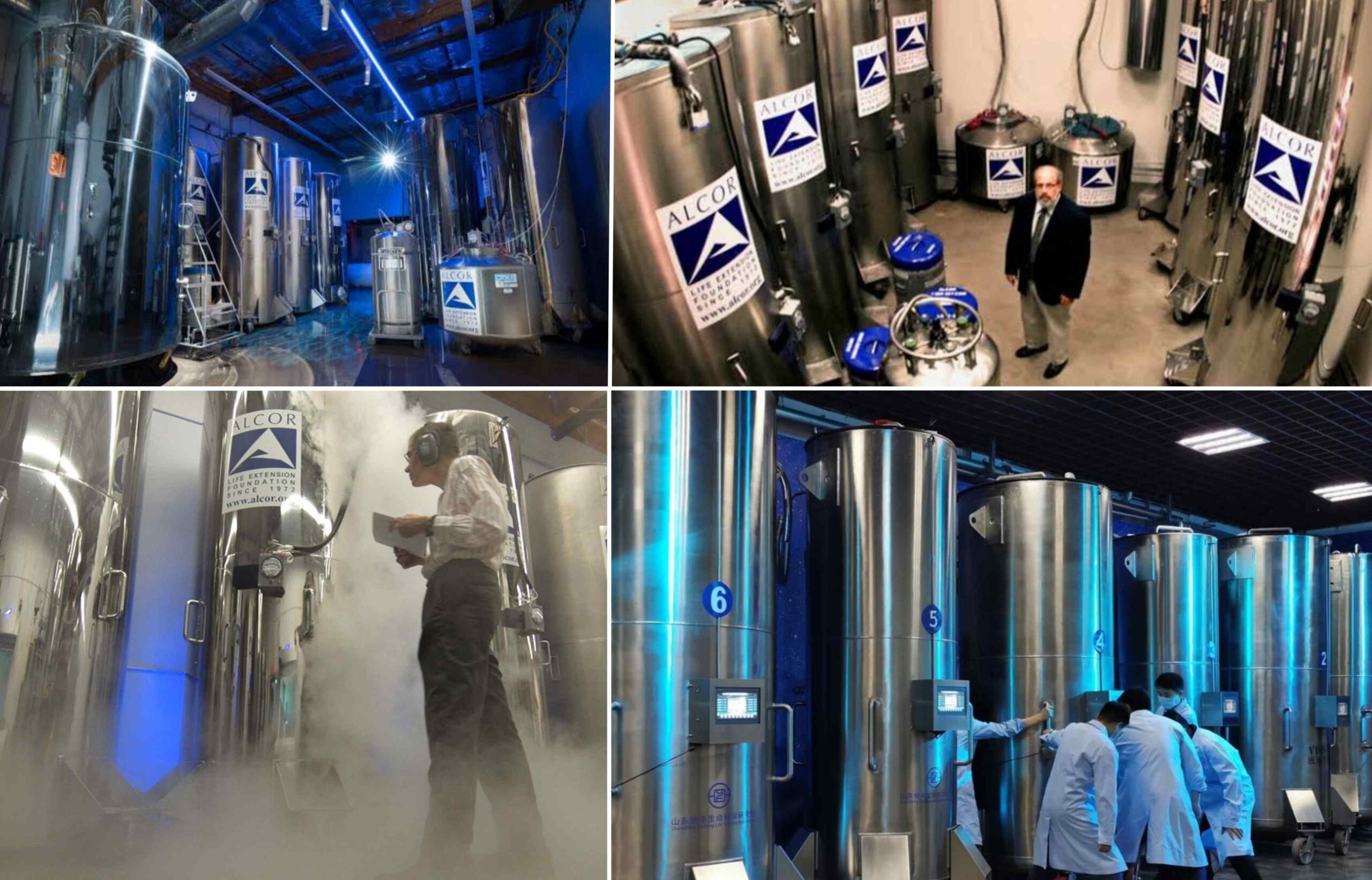 Over 300 deceased individuals are currently preserved through cryonics worldwide