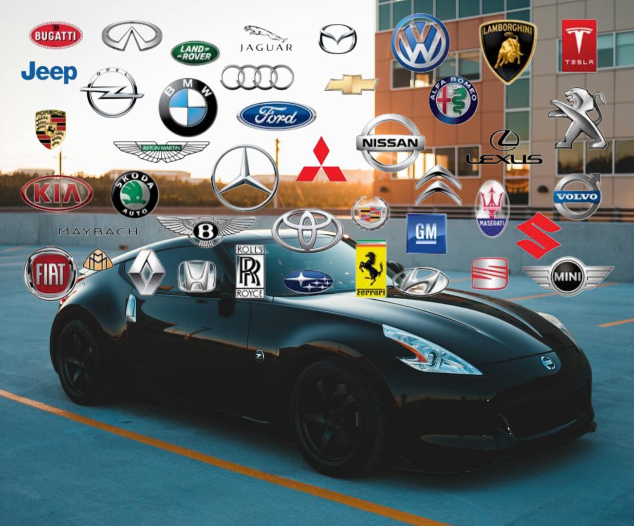 Brand of Cars and Logo