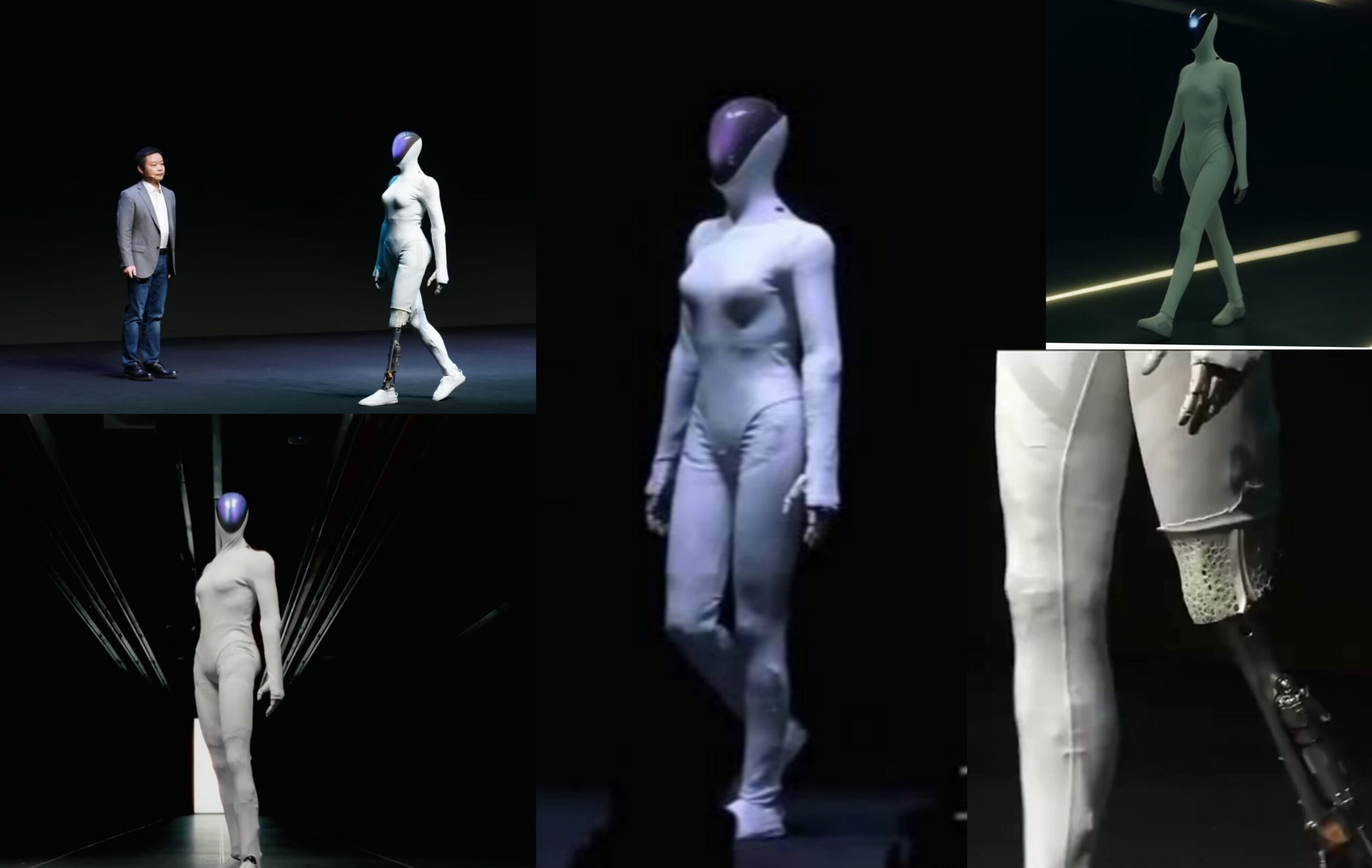 XPeng IRON Robot walks like human