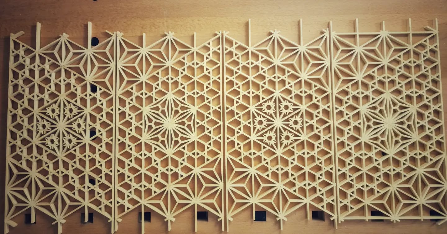 Japanese Kumiko Woodworking