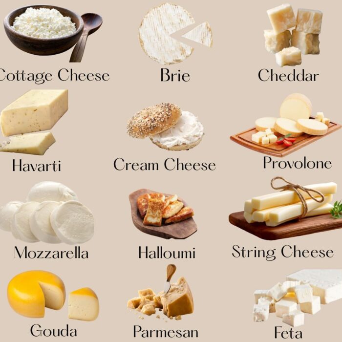 25 Types of Cheese