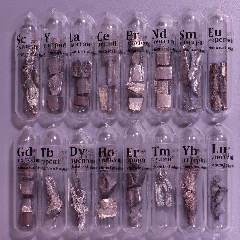 List of Rare Earth Metals by Country