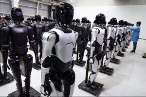 Agibot enters US with three humanoids, one robot dog model