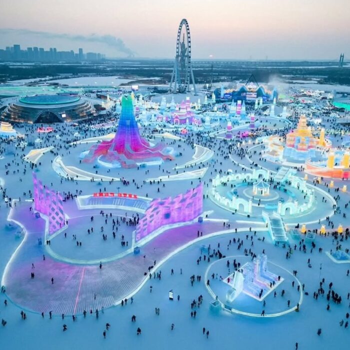 Harbin the Ice City in China