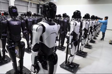 Agibot enters US with three humanoids, one robot dog model