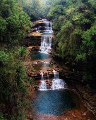 Cherrapunji, Sohra - Wei Sawdong Waterfall