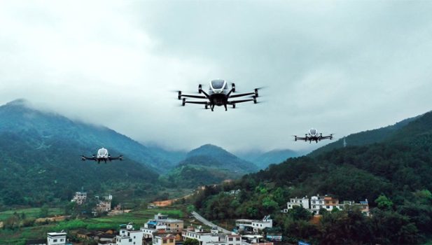 China Approves Flying Taxis for Commercial Use China Approves Flying Taxis for Commercial Use
