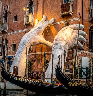 Giant Hands (Support) - Venice's Climate Warning