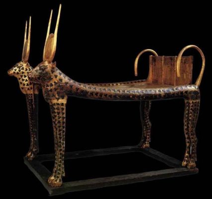 Golden Ritual Bed of Tutankhamun