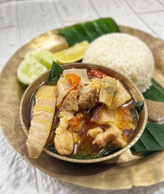 Pork Cooked with Bamboo Shoots