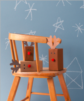 Rudolph gift wrap