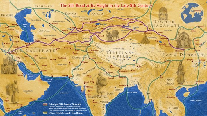 Silk Road Map