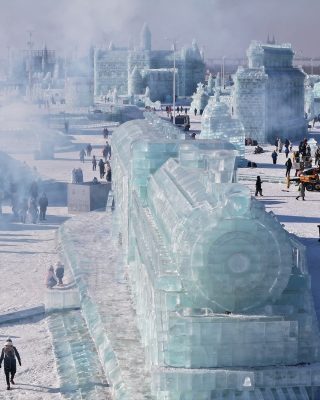 Harbin Snow World Sculpture