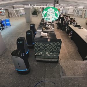 Starbucks uses Robots for Coffee Delivery in South Korea Starbucks uses Robots for Coffee Delivery in South Korea