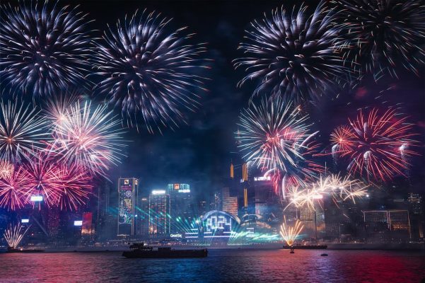Hong Kong new year eve