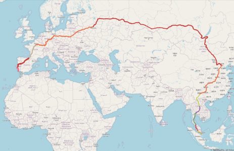Longest train ride in the world